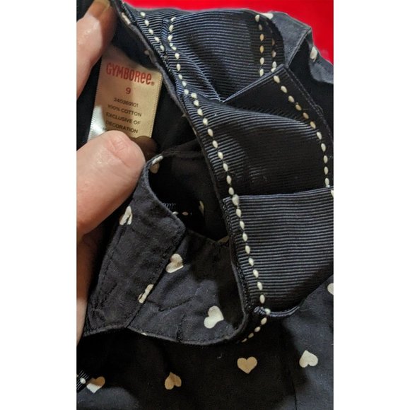 Gymboree Bon Voyage Navy Heart Dress - Picture 6 of 8